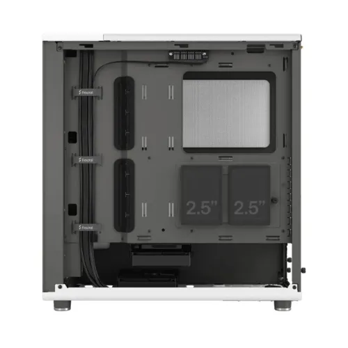 Case Fractal Design North Chalk White TG Clear Tint (ATX/Mid Tower/Màu Trắng)